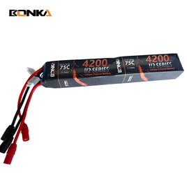 BONKA 4200mAh 75C 10S LiPo Battery (AS150)-Mad 4 Heli