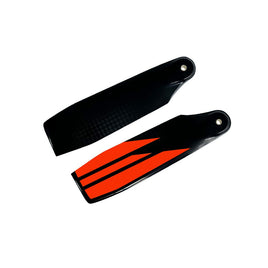 S105-O Tail Blades S105 Orange-Mad 4 Heli