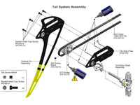 H0046-S Carbon Fiber Vertical Fin - Goblin 630/700/770-Mad 4 Heli