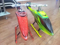 H0106-S Low Profile Carbon Fiber landing gear - Goblin 630/700/770 - Yellow (1pc)-Mad 4 Heli