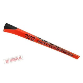 H0383-S - CARBON FIBER TAIL BOOM ORANGE - GOBLIN SPEED-Mad 4 Heli