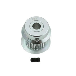 H0501-21-S - ALUMINUM MOTOR PULLEY 21T - GOBLIN 380/420-Mad 4 Heli