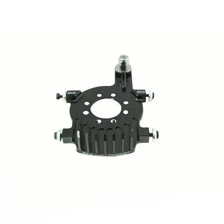 H0574-S - ALUMINUM COOLING MOTOR MOUNT - GOBLIN 380-Mad 4 Heli