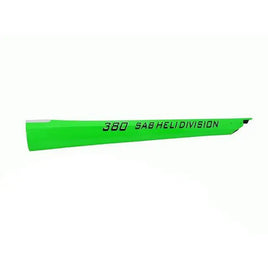 H0588-S - CARBON FIBER TAIL BOOM GREEN - GOBLIN 380-Mad 4 Heli