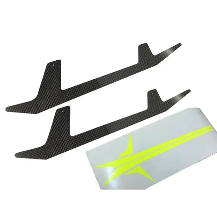 H0654-S - CARBON FIBER LANDING GEAR - GOBLIN 500 SPORT-Mad 4 Heli