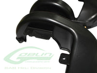 H0662-S - PLASTIC FAN CASE SET - GOBLIN NITRO's-Mad 4 Heli