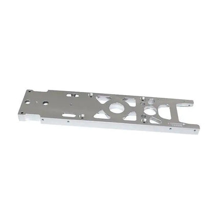 H0683-S - ALUMINUM MAIN PLATE - GOBLIN BLACK NITRO-Mad 4 Heli