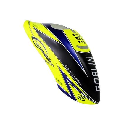 H0982-S - CANOPY YELLOW - GOBLIN 380 SPORT-Mad 4 Heli