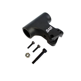 H1043-S Aluminum Center Hub Black Matte-Mad 4 Heli