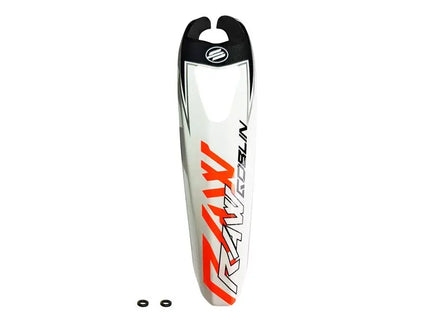 H1830-S RAW 700 Piuma Canopy Orange/White-Mad 4 Heli