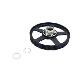 H2070-S PLASTIC ONE WAY MAIN PULLEY Z120-Mad 4 Heli