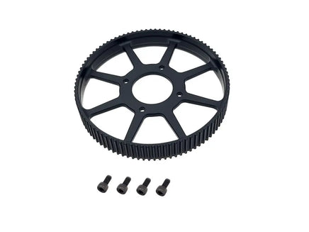 H2132-S Aluminum Main Pulley-Mad 4 Heli