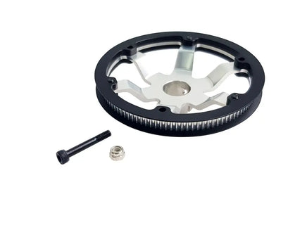 H2237-S Aluminum Front Tail Pulley-Mad 4 Heli