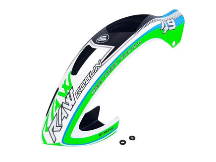 H2246-S Goblin RAW 420 Competition Canopy Matte Green-Mad 4 Heli