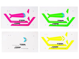 H2251-S Stickers Set RAW 420 COMP-Mad 4 Heli