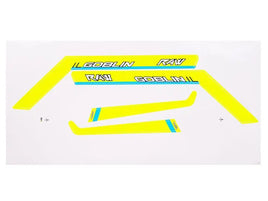 H2253-S Stickers Set Yellow ILGOBLIN RAW-Mad 4 Heli