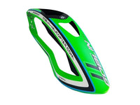 H2257-S ILGoblin Pro CF Canopy Matte Green-Mad 4 Heli