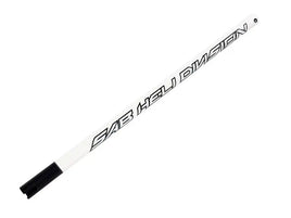 H2262-S RAW 420 Tail Boom Matte White 20mm-Mad 4 Heli