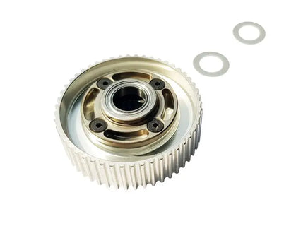 H2269-S Upgrade Aluminum Main Pulley 50T-Mad 4 Heli