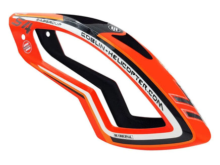 H2278-S CF Canopy Orange-Mad 4 Heli