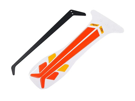 H2283-S CF Tail Fin-Mad 4 Heli