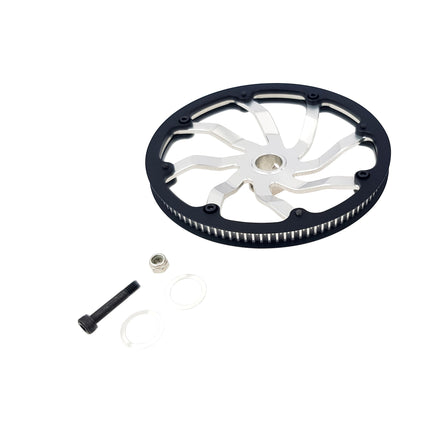 H2330-S Aluminum Front Tail Pulley - Goblin Genesis F3C - Mad 4 Heli