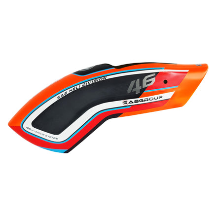 H2339-O-S Genesis F3C CF Canopy Orange - Mad 4 Heli - image 4