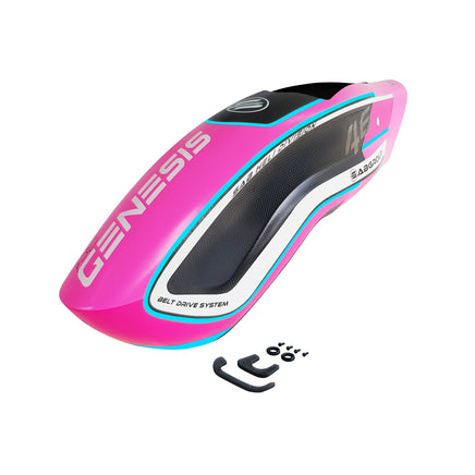 H2339-PB-S Genesis F3C CF Canopy Pink/Blue - Mad 4 Heli