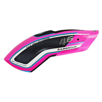 H2339-PB-S Genesis F3C CF Canopy Pink/Blue - Mad 4 Heli - image 4