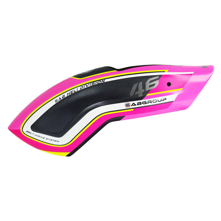 H2339-PY-S Genesis F3C CF Canopy Pink/Yellow - Mad 4 Heli - image 4