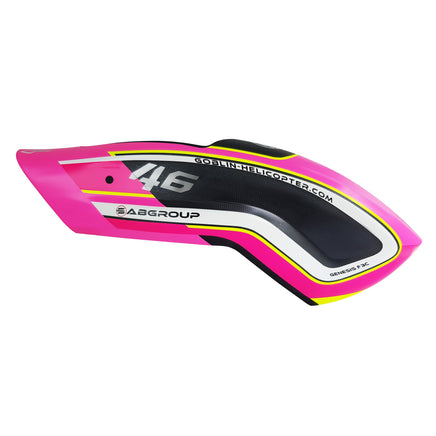 H2339-PY-S Genesis F3C CF Canopy Pink/Yellow - Mad 4 Heli - image 5