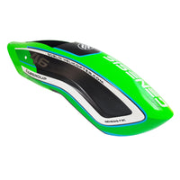H2339-S Genesis F3C CF Canopy Light Green - Mad 4 Heli - image 2