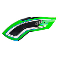 H2339-S Genesis F3C CF Canopy Light Green - Mad 4 Heli - image 4