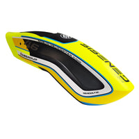 H2339-Y-S Genesis F3C CF Canopy Yellow - Mad 4 Heli - image 2
