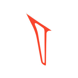 H2391-O-S Composite Tail Fin Orange - Goblin Genesis F3C - Mad 4 Heli