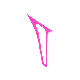 H2391-P-S Composite Tail Fin Pink - Goblin Genesis F3C - Mad 4 Heli