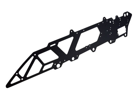 H2405-S CF Upper Main Frame 2mm-Mad 4 Heli