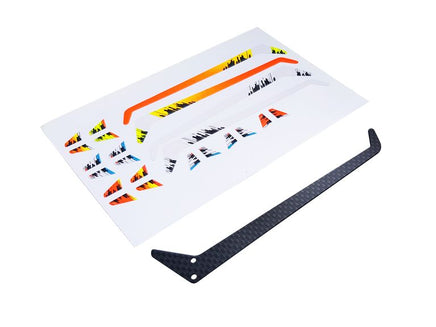 H2441-S Carbon Fiber Tail Fin-Mad 4 Heli