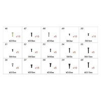 H45168 Align Trex 250-500 Hardware Bag-Mad 4 Heli