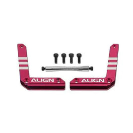 H50B021XX Align Trex 500X Metal Shapely Reinforcement Plate And Brace Assembly-Mad 4 Heli