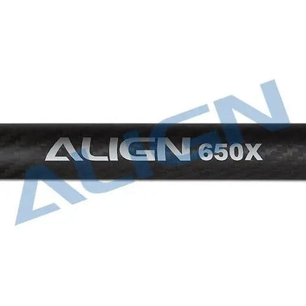 H65T003XXW Align Trex 650X Carbon Fiber Tail Boom-Mad 4 Heli