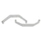 H70F001XX Align Trex 700X Landing Skid - WHITE-Mad 4 Heli