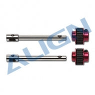 HB40T004XXW TB40 Belt Tail Spindle Set-Mad 4 Heli