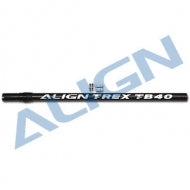 HB40T010XXW TB40 Carbon Fiber Tail Boom-Mad 4 Heli