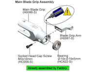 HC056-S Socket Head Cap M3x10mm-Mad 4 Heli