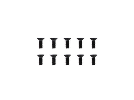 HC134-S Flat Head Socket Cap M3x8-Mad 4 Heli