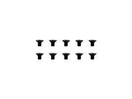 HC351-S DIN 12.9 Flat Head Socket Cap M4x6 (10pcs)-Mad 4 Heli