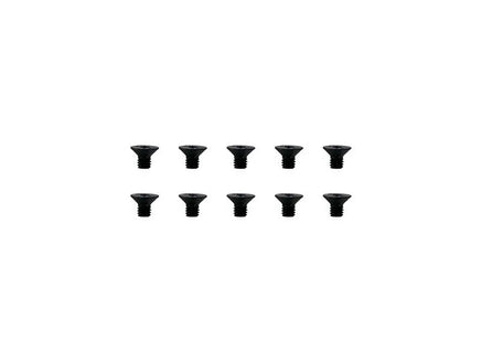 HC351-S DIN 12.9 Flat Head Socket Cap M4x6 (10pcs)-Mad 4 Heli