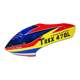 HC4703 Align Trex 470L Painted Canopy-Mad 4 Heli