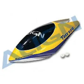 HC6511 600E Painted Canopy/Light Yellow (special order)-Mad 4 Heli